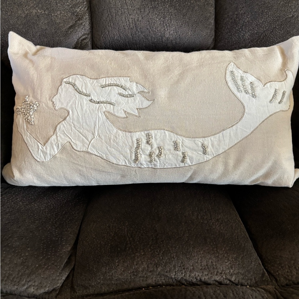 Mermaid Throw Pillow